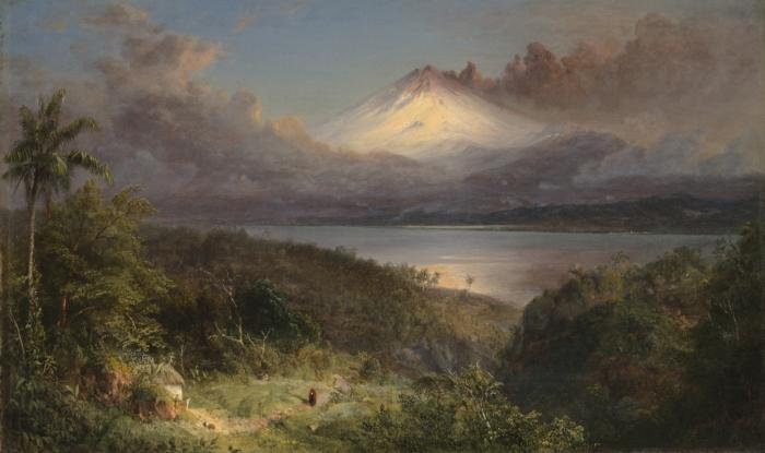 Frederic Edwin Church View of Cotopaxi